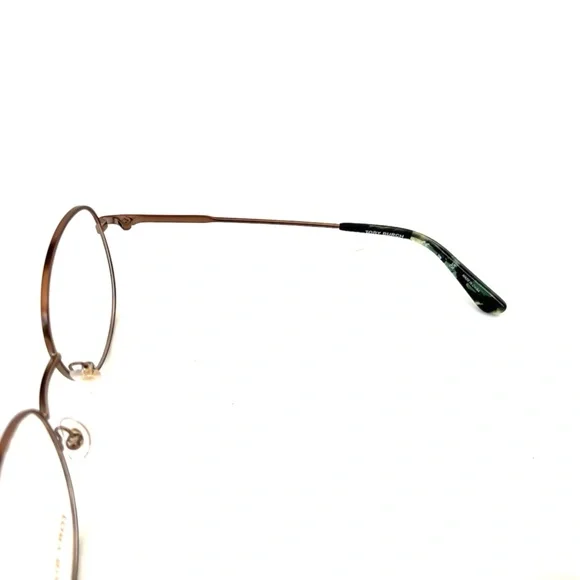 New TORY BURCH Frames Round Metal Glasses TB 1057 3141 51 18 140 Satin Bronze - Picture 8 of 13